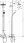   Hansgrohe Croma E Showerpipe 280 1jet 27687000 ,  , 